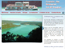 Tablet Screenshot of bateaux-croisieres.com